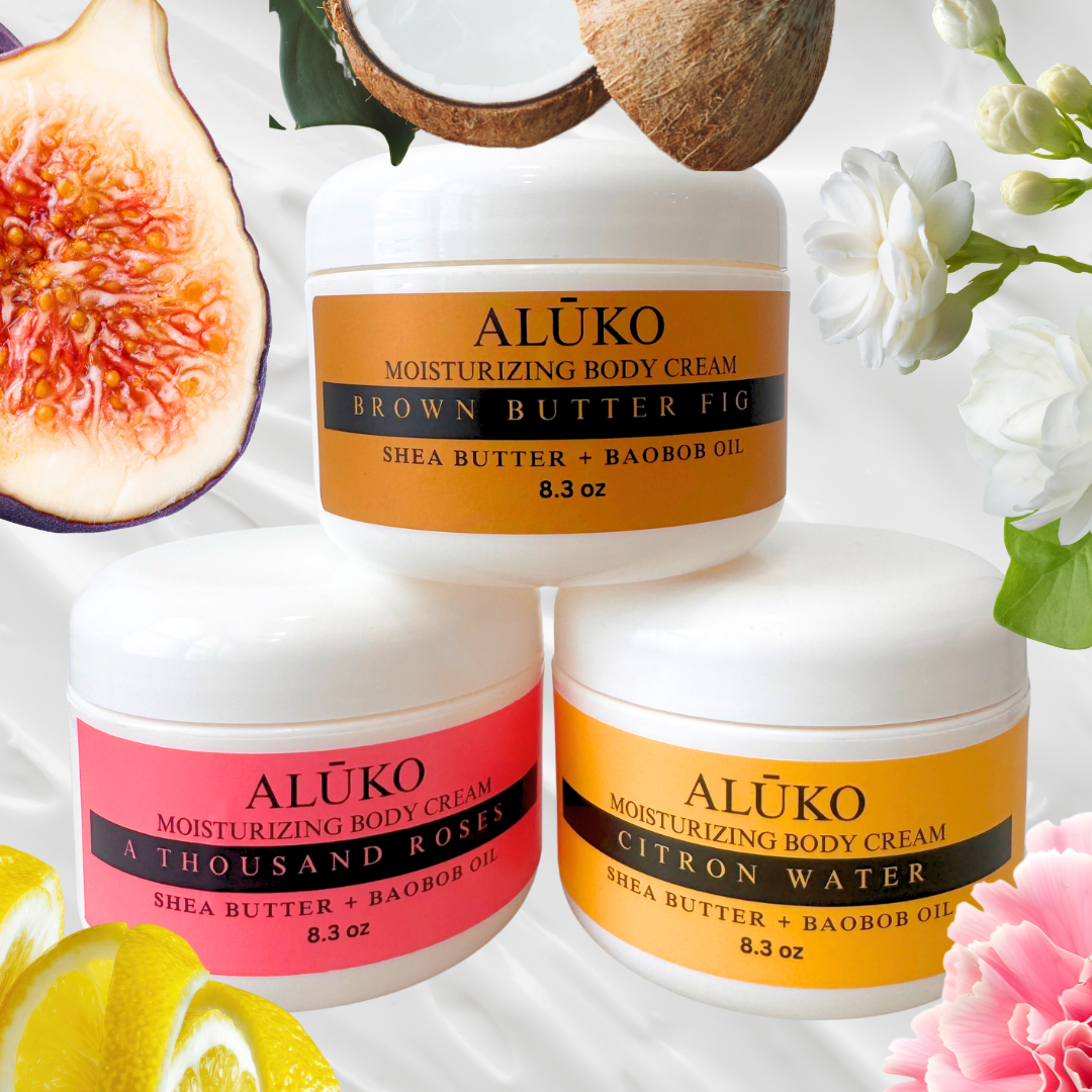 Brown Butter Fig Moisturizing Body Cream Trio