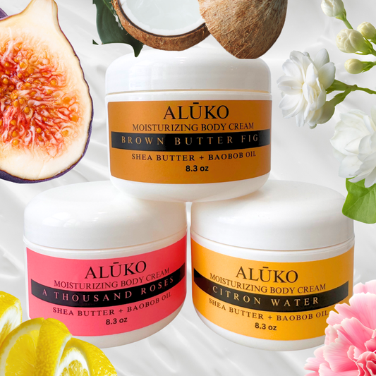 Brown Butter Fig Moisturizing Body Cream Trio